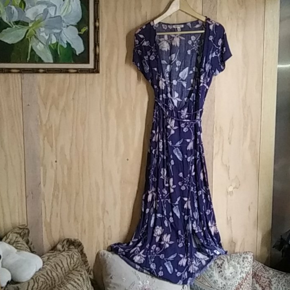 Billabong Floral Wrap Dress